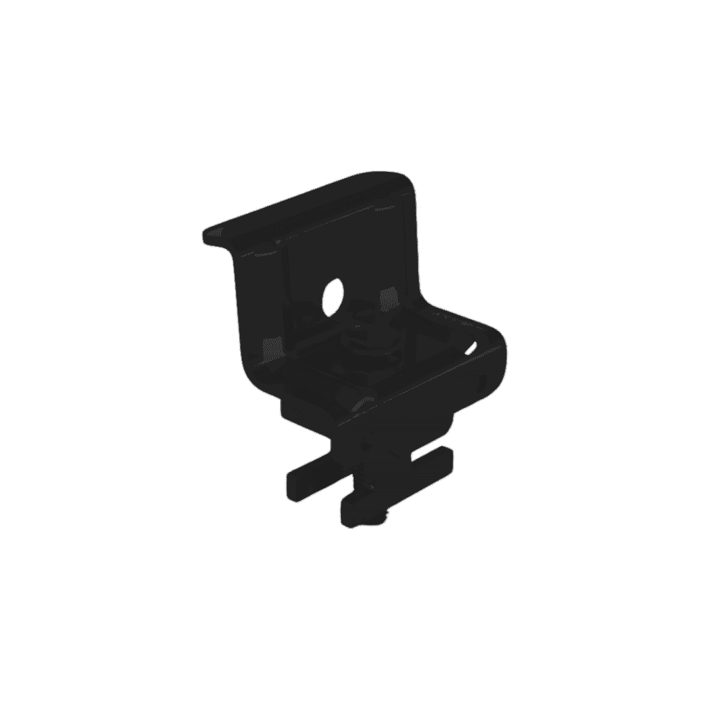 Solpanelsfäste Ändklämma