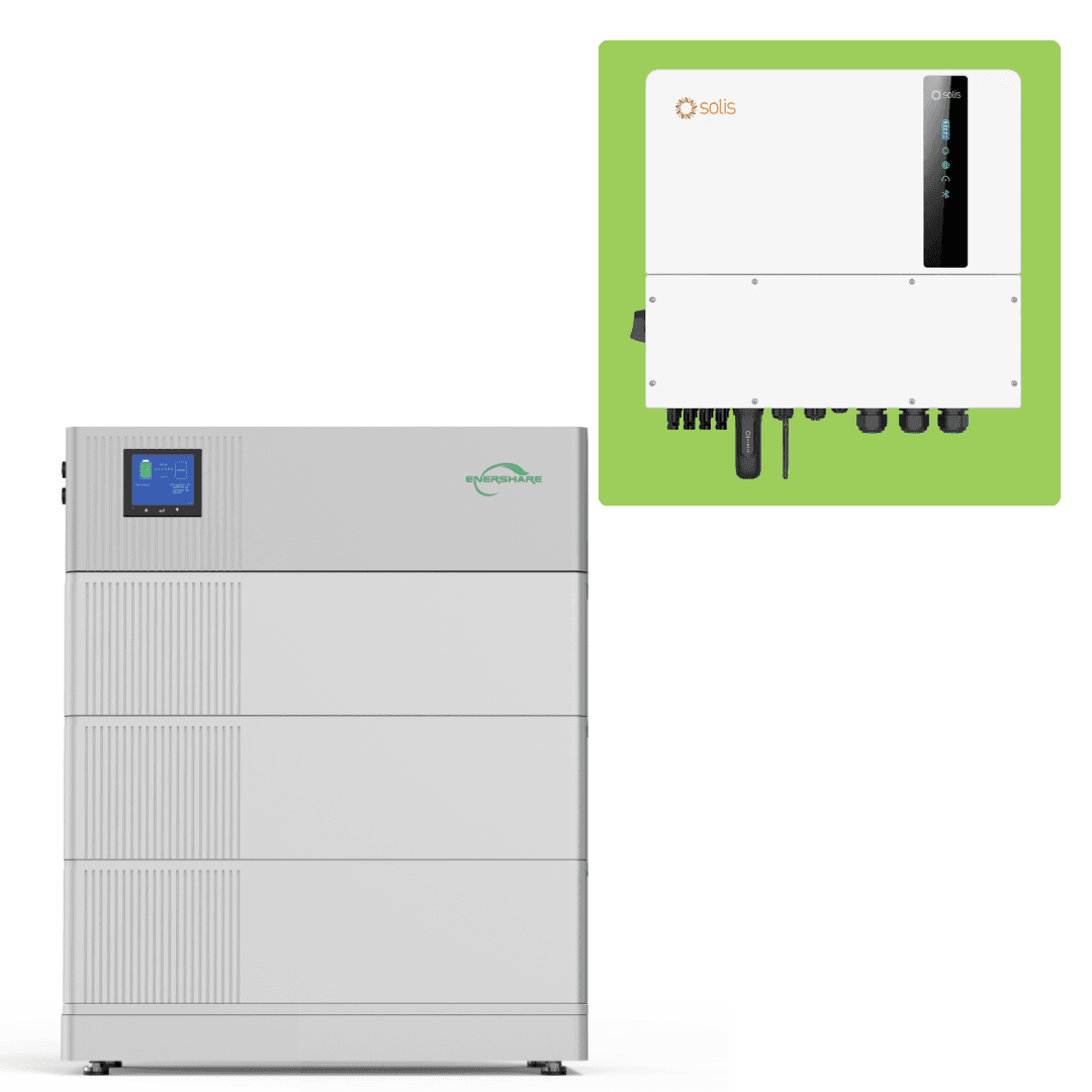 Solis+Enershare-pakke 15 kW / 9,6 kWh