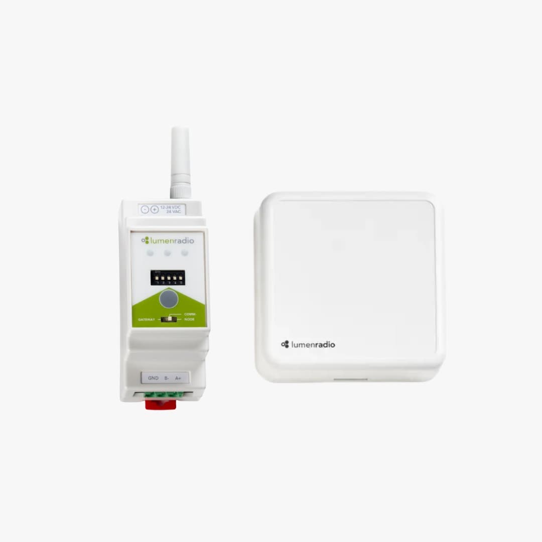 W-Modbus DIN+Lumenradio W-Modbus wall mount