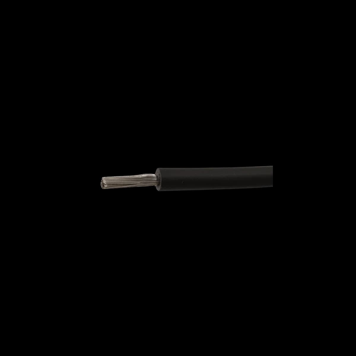 1×6.0mm2 H1Z2Z2-K Svart DCA – 100 m